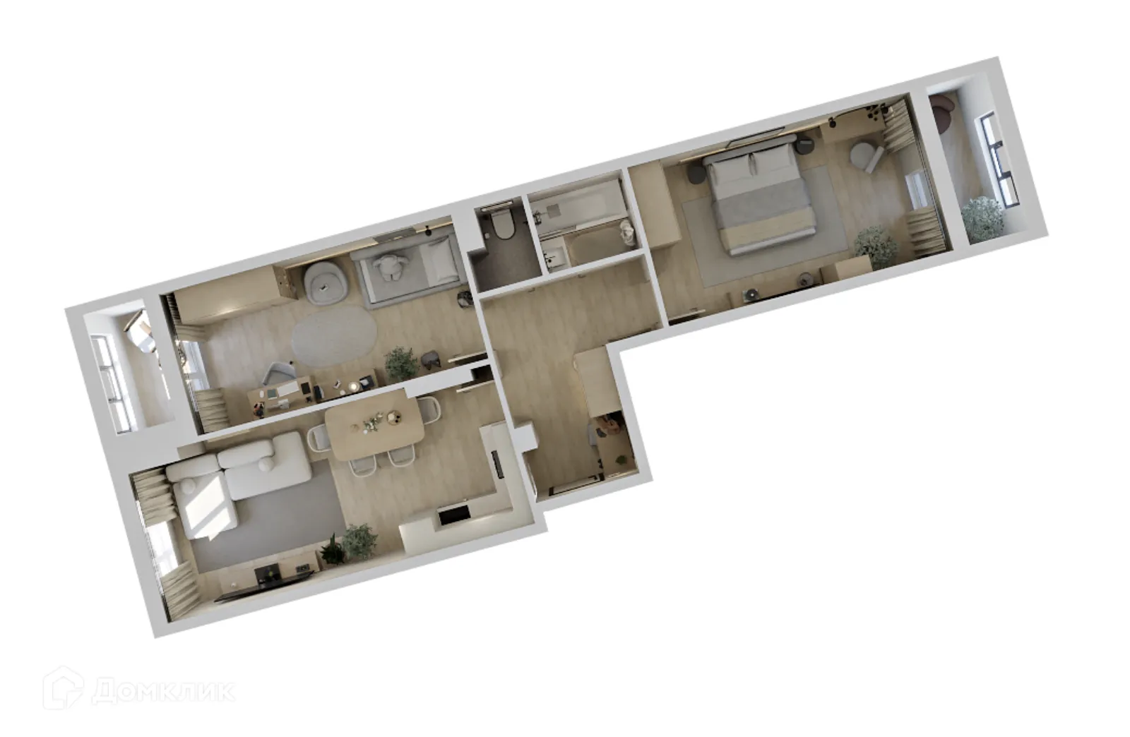 Фото квартиры в ЖК Текта Вью