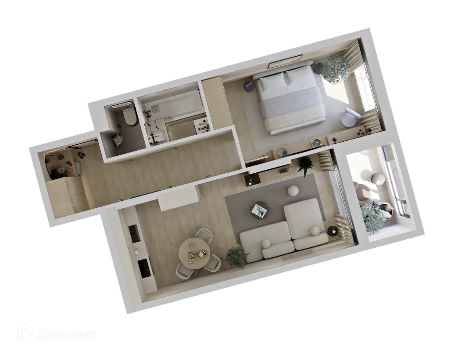 Фото квартиры в ЖК Текта Вью