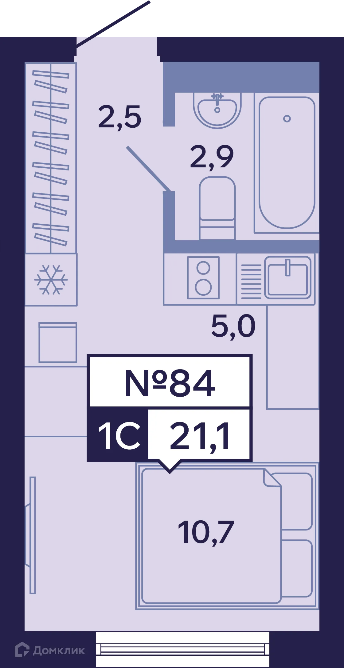 Фото квартиры в ЖК Ленские высоты