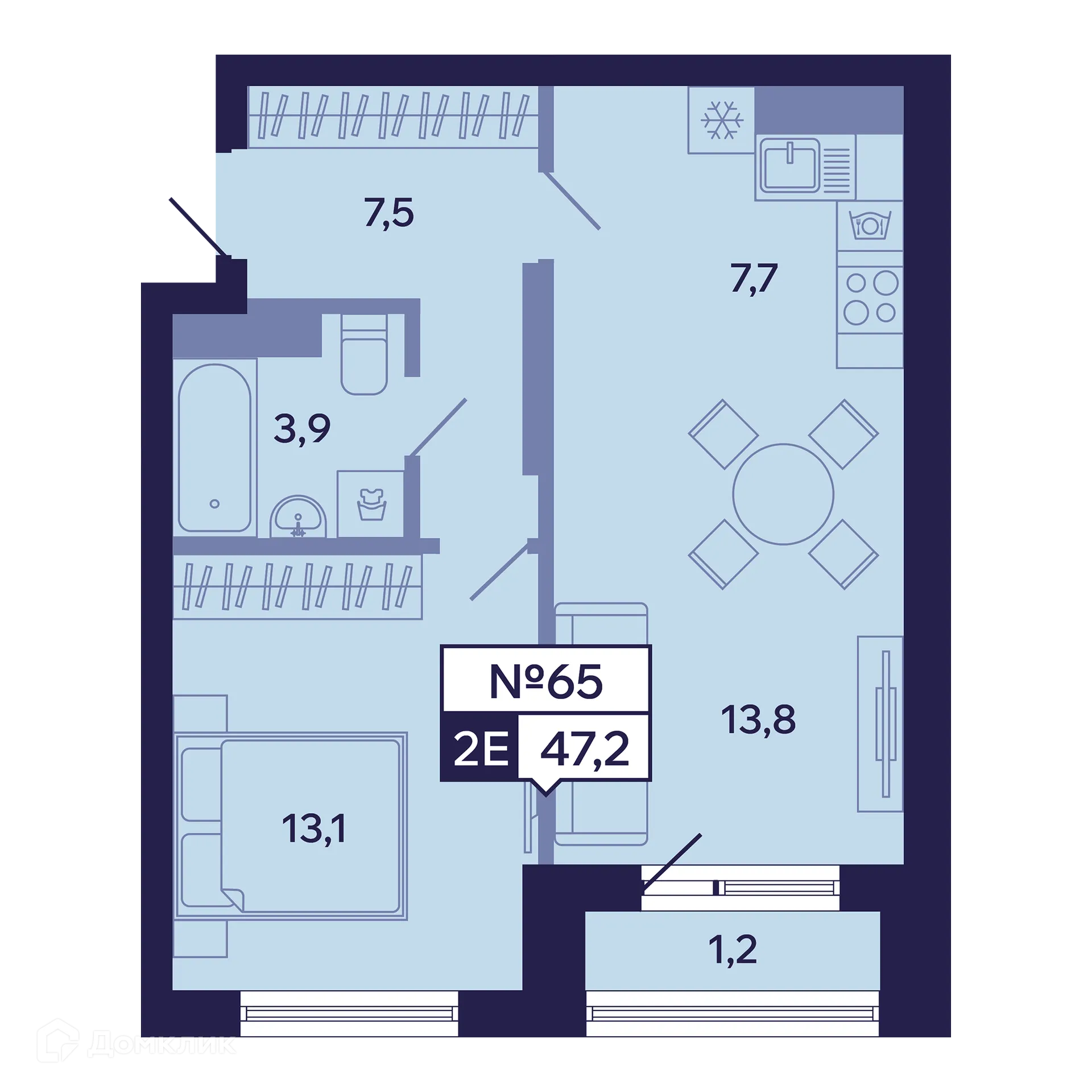 Фото квартиры в ЖК Ленские высоты