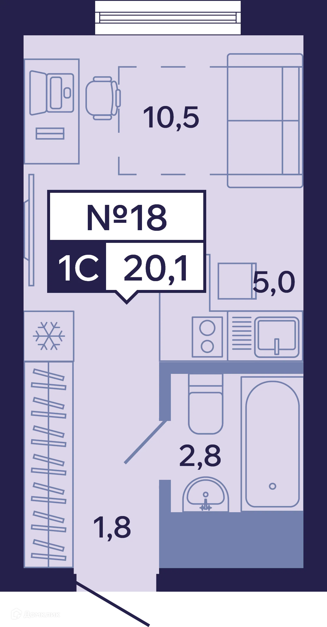 Фото квартиры в ЖК Ленские высоты
