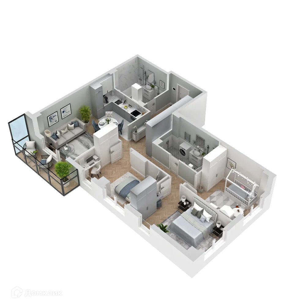 Фото квартиры в ЖК Дом в квартале 112 г.Якутска (I очередь)