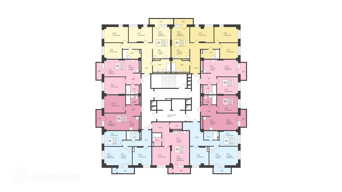 Фото квартиры в ЖК Дом в квартале 112 г.Якутска (I очередь)