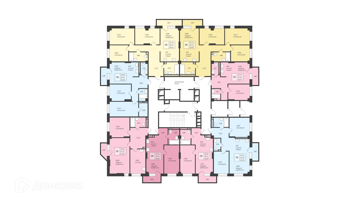 Фото квартиры в ЖК Дом в квартале 112 г.Якутска (I очередь)