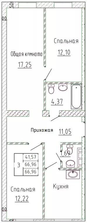 Фото квартиры в ЖК Столичный