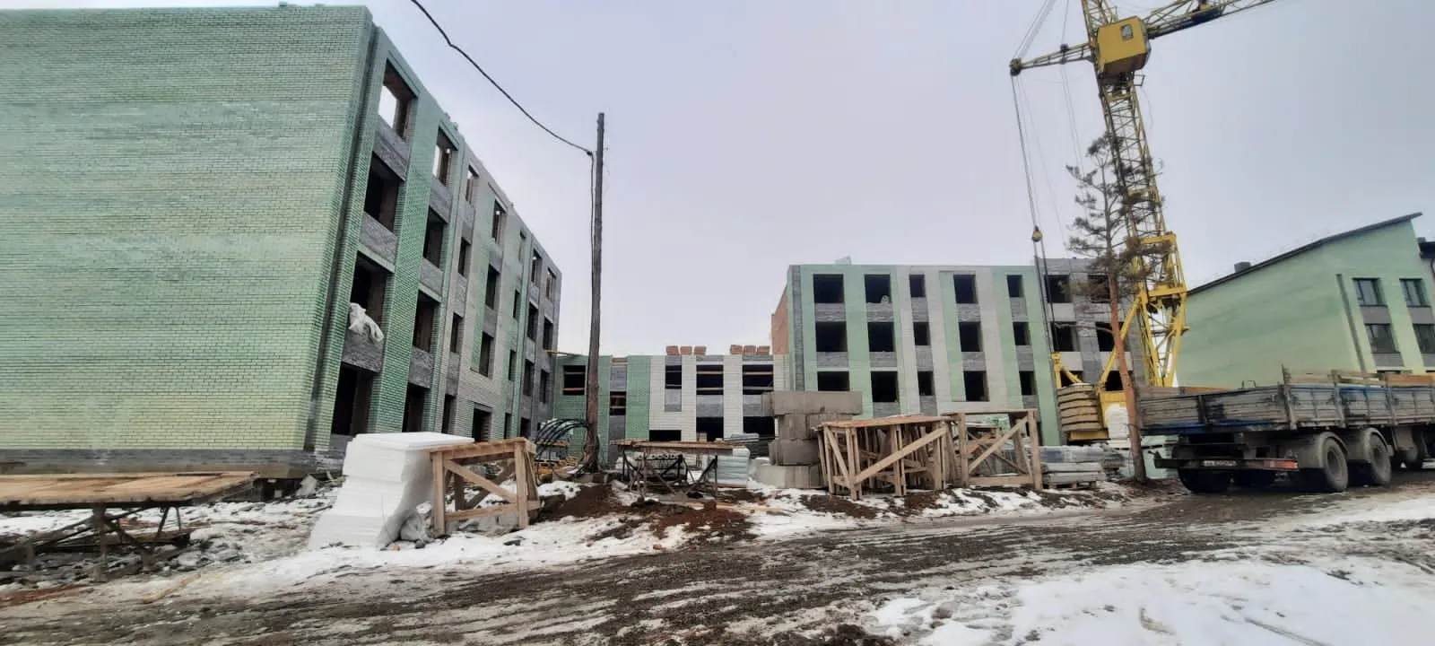 ЖК Жилой эко-комплекс СКАНДИЯ ход строительства