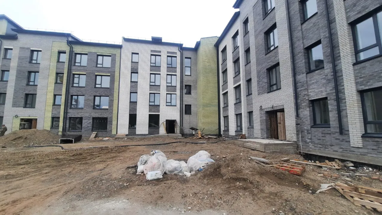 ЖК Жилой эко-комплекс СКАНДИЯ ход строительства