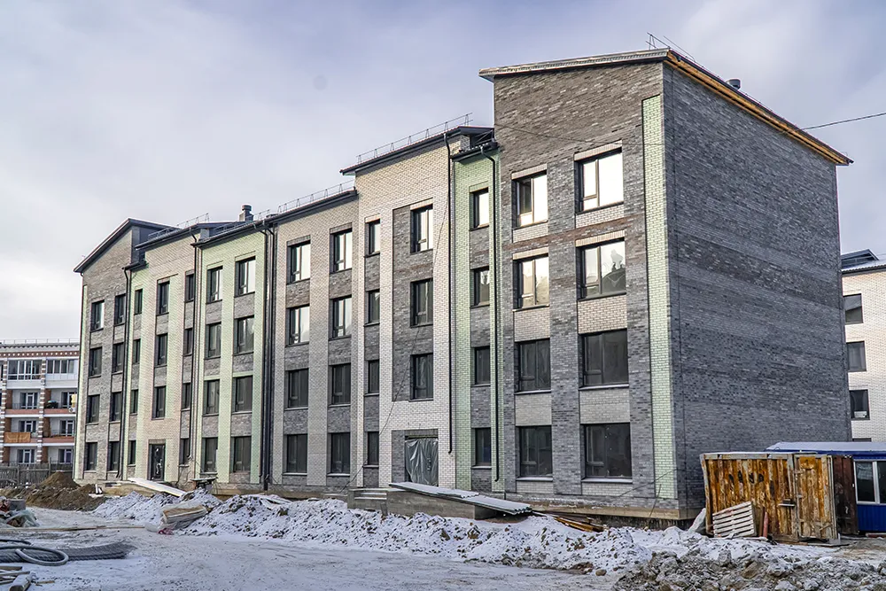 ЖК Жилой эко-комплекс СКАНДИЯ ход строительства