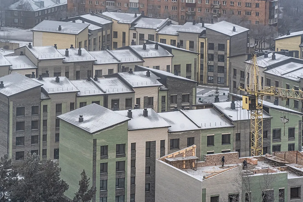 ЖК Жилой эко-комплекс СКАНДИЯ ход строительства