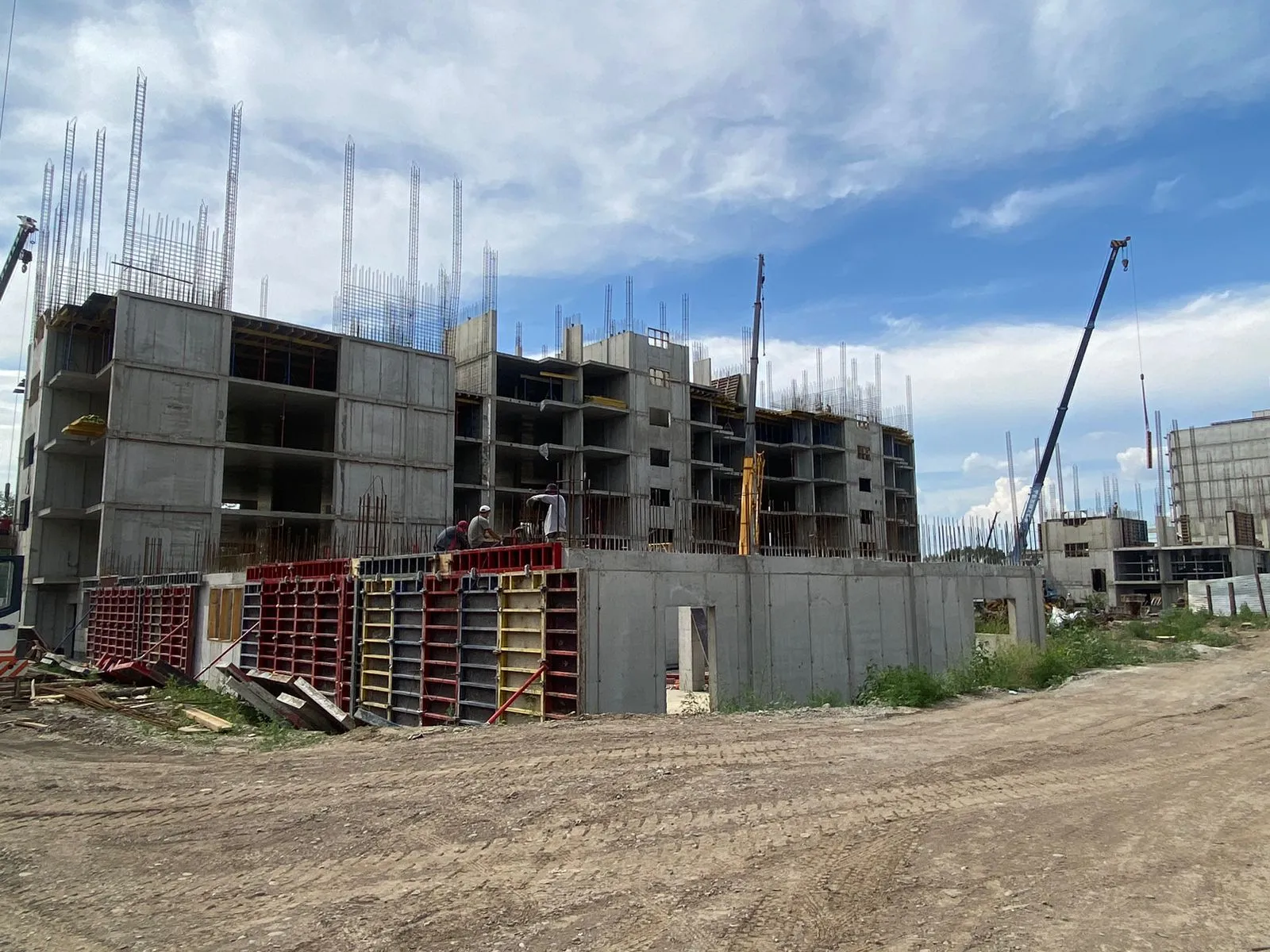 ЖК "НОВЫЙ БУЛЬВАР" ход строительства