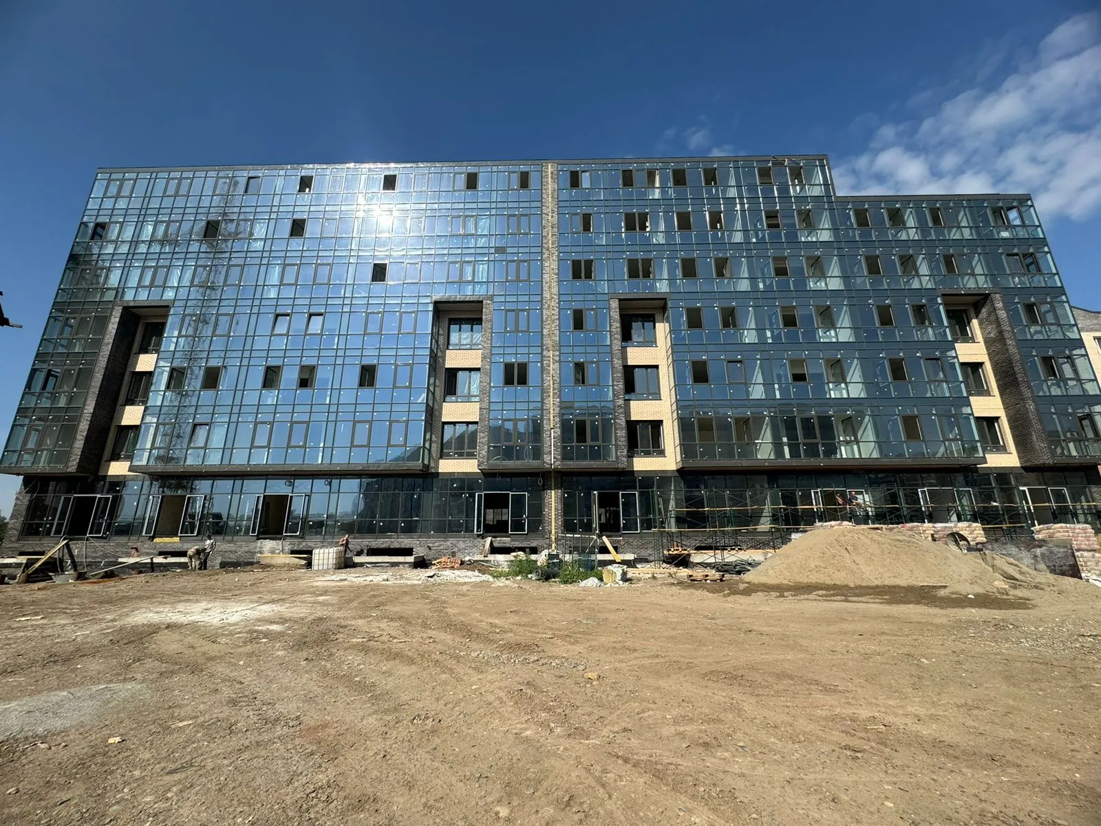 ЖК Новый горизонт ход строительства