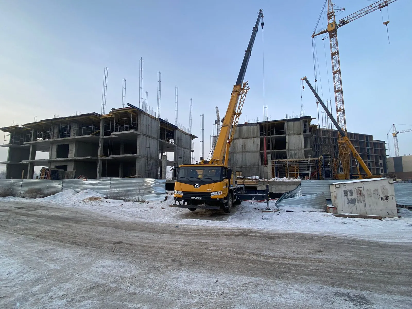 ЖК Авиаторов 1Б ход строительства