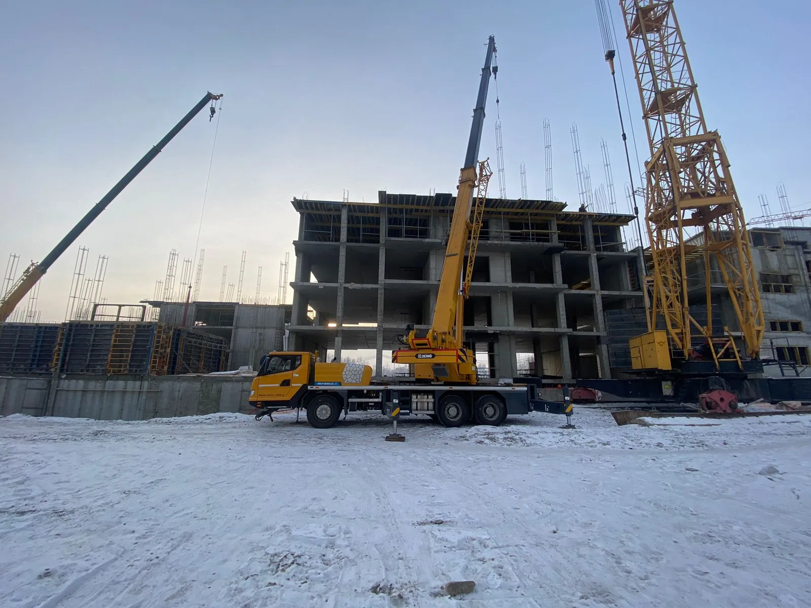 ЖК Авиаторов 1Б ход строительства