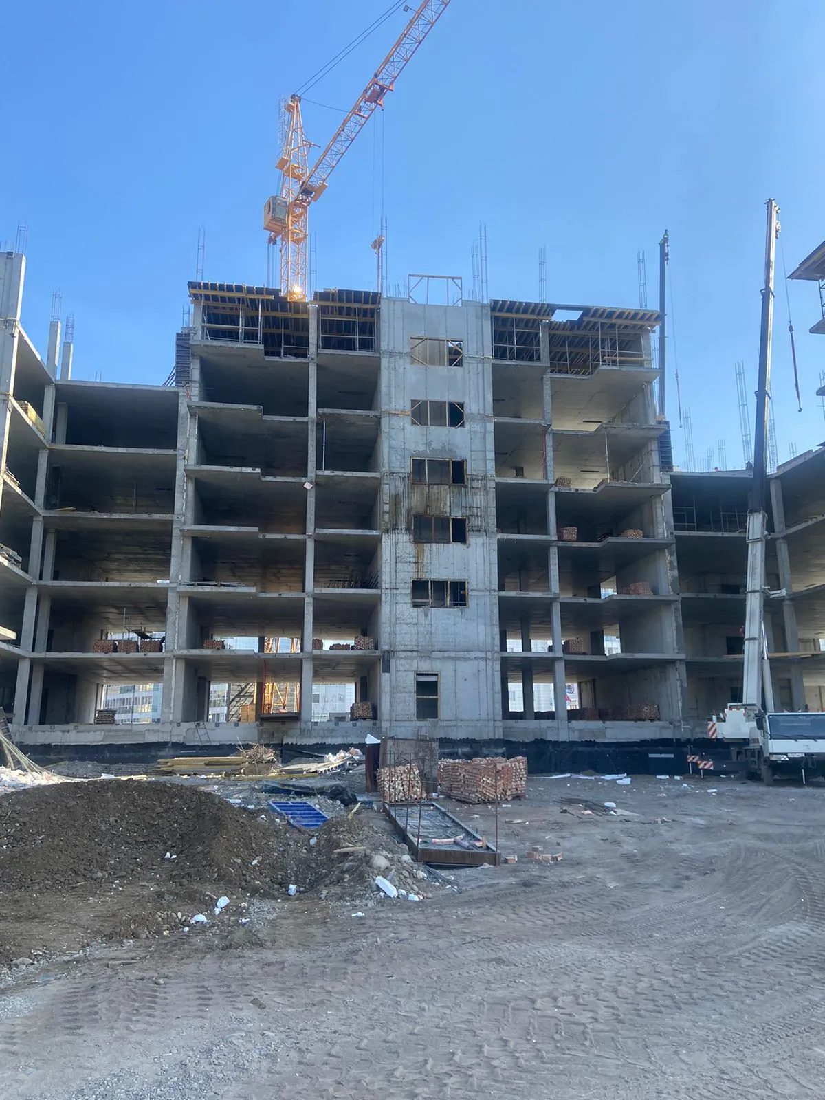 ЖК Авиаторов 1Б ход строительства