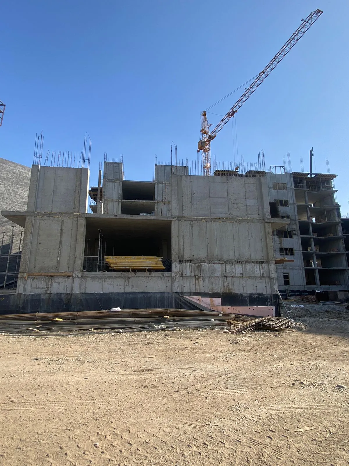 ЖК Авиаторов 1Б ход строительства