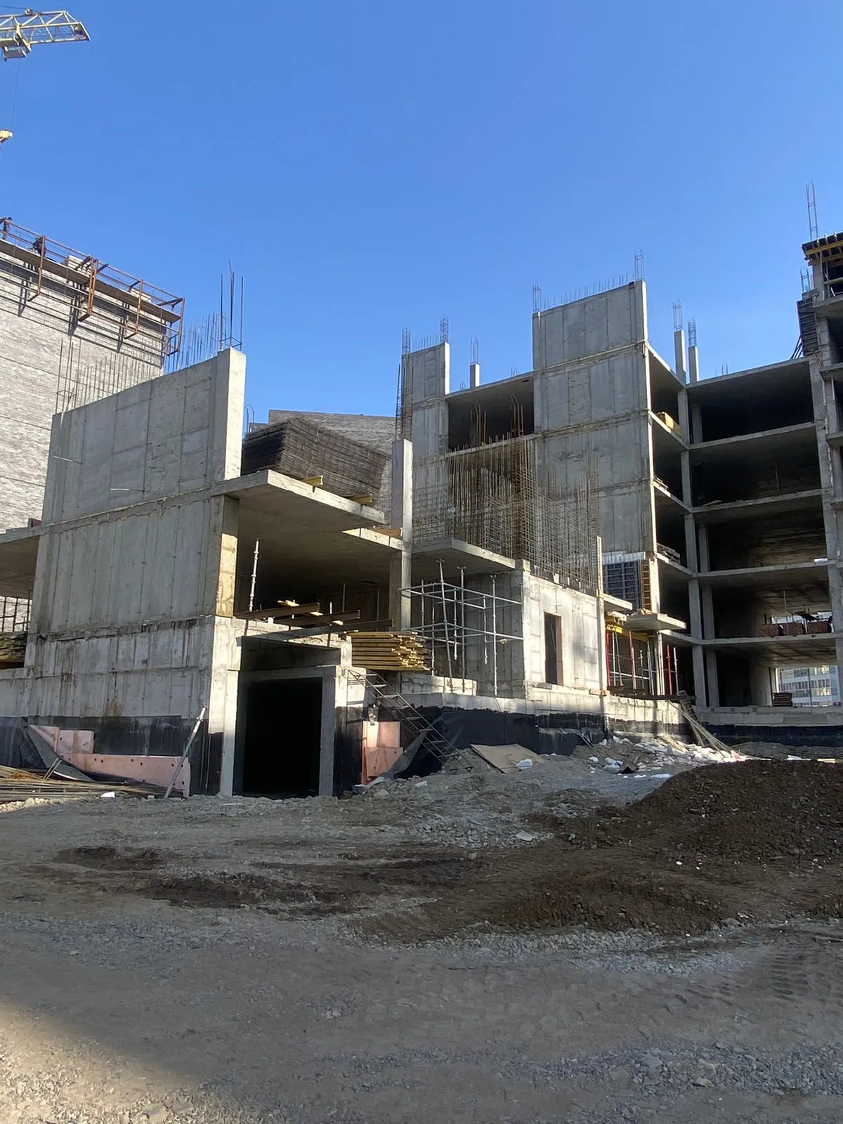 ЖК Авиаторов 1Б ход строительства