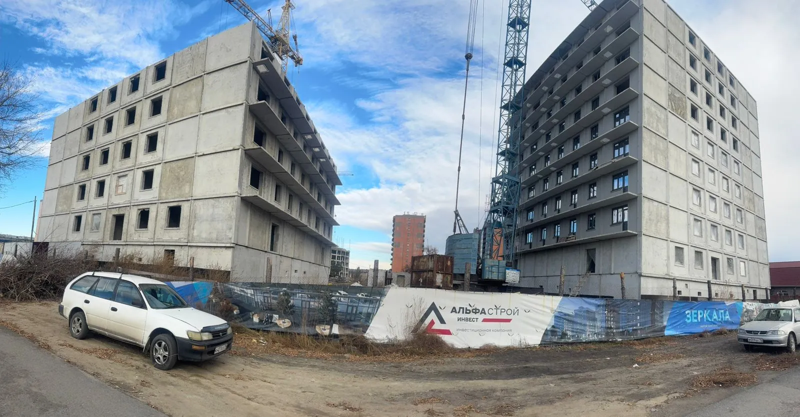 ЖК Зеркала ход строительства