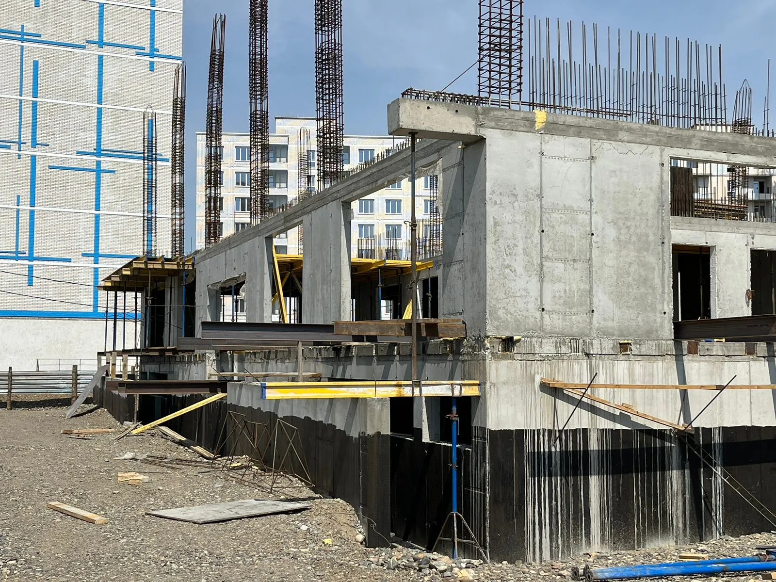 ЖК Кватро ход строительства