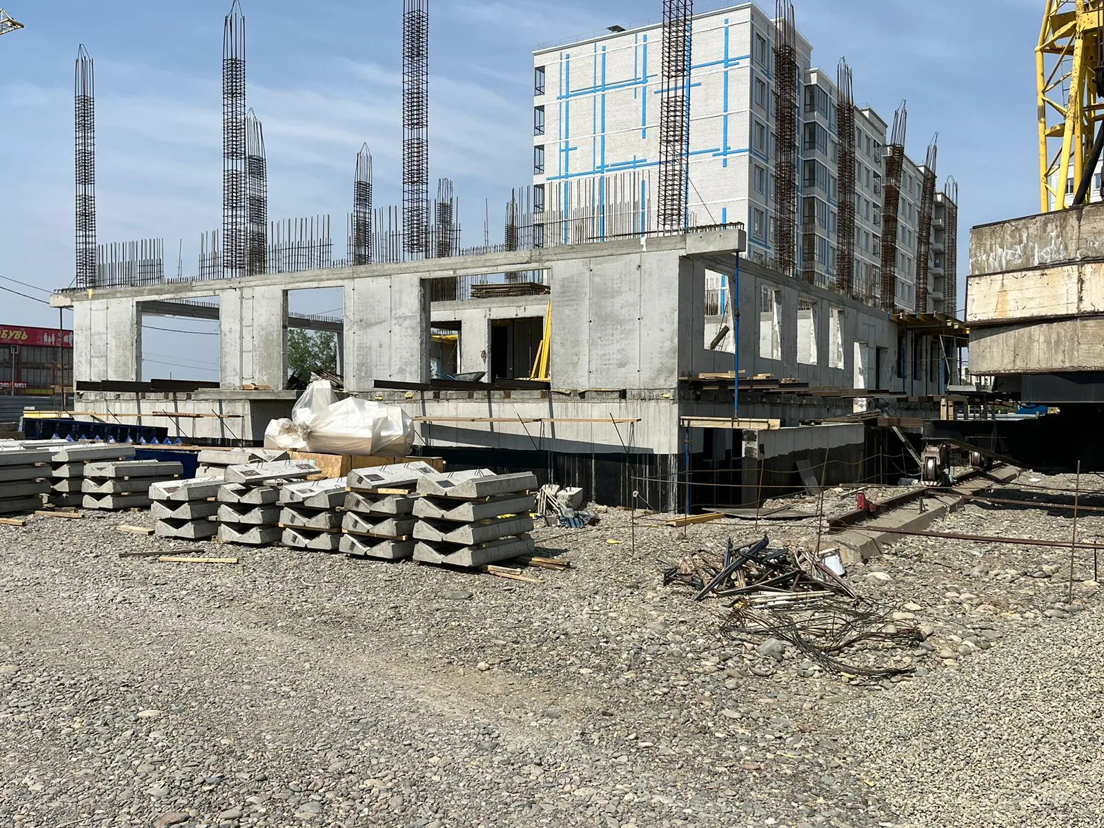 ЖК Кватро ход строительства