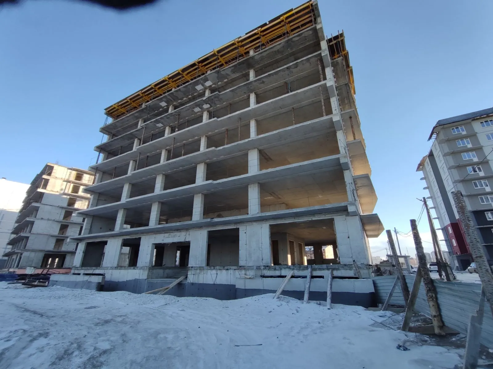 ЖК Кватро ход строительства