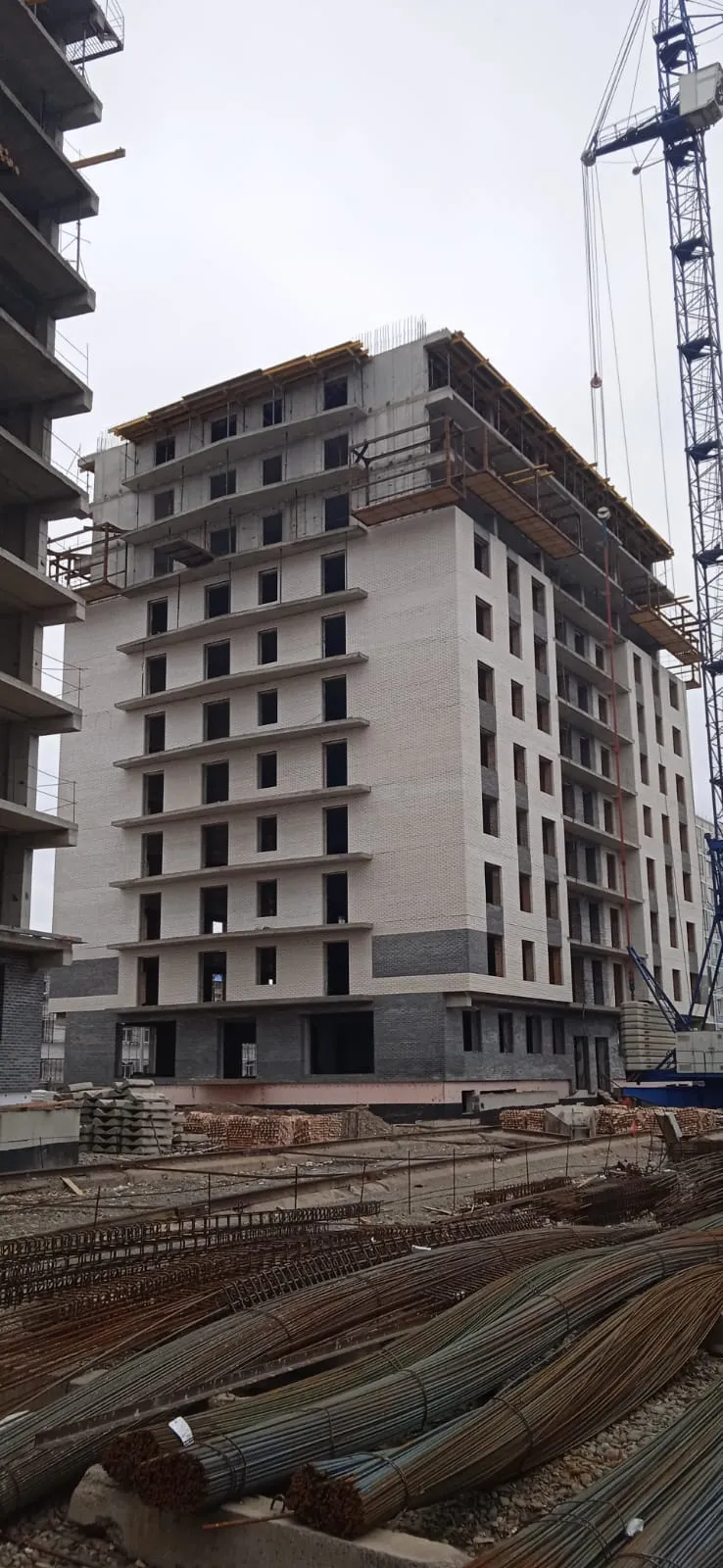 ЖК Кватро ход строительства