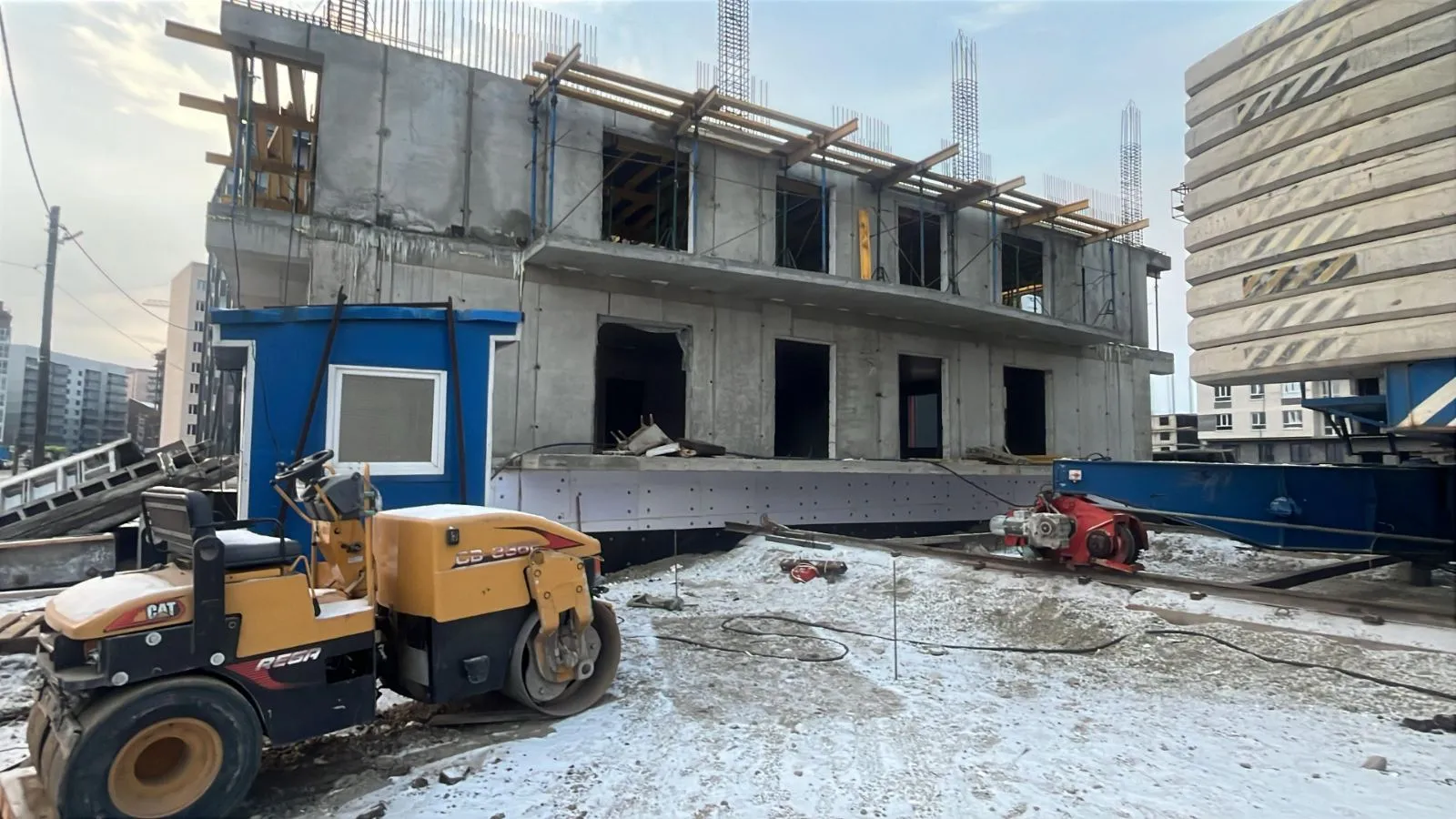 ЖК Кватро ход строительства