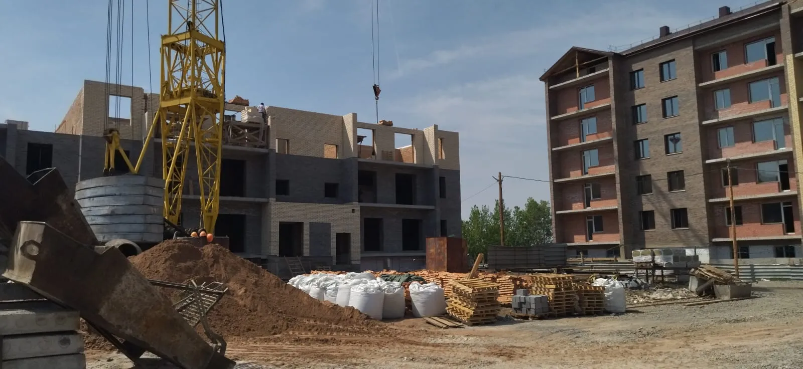 ЖК Крылья ход строительства