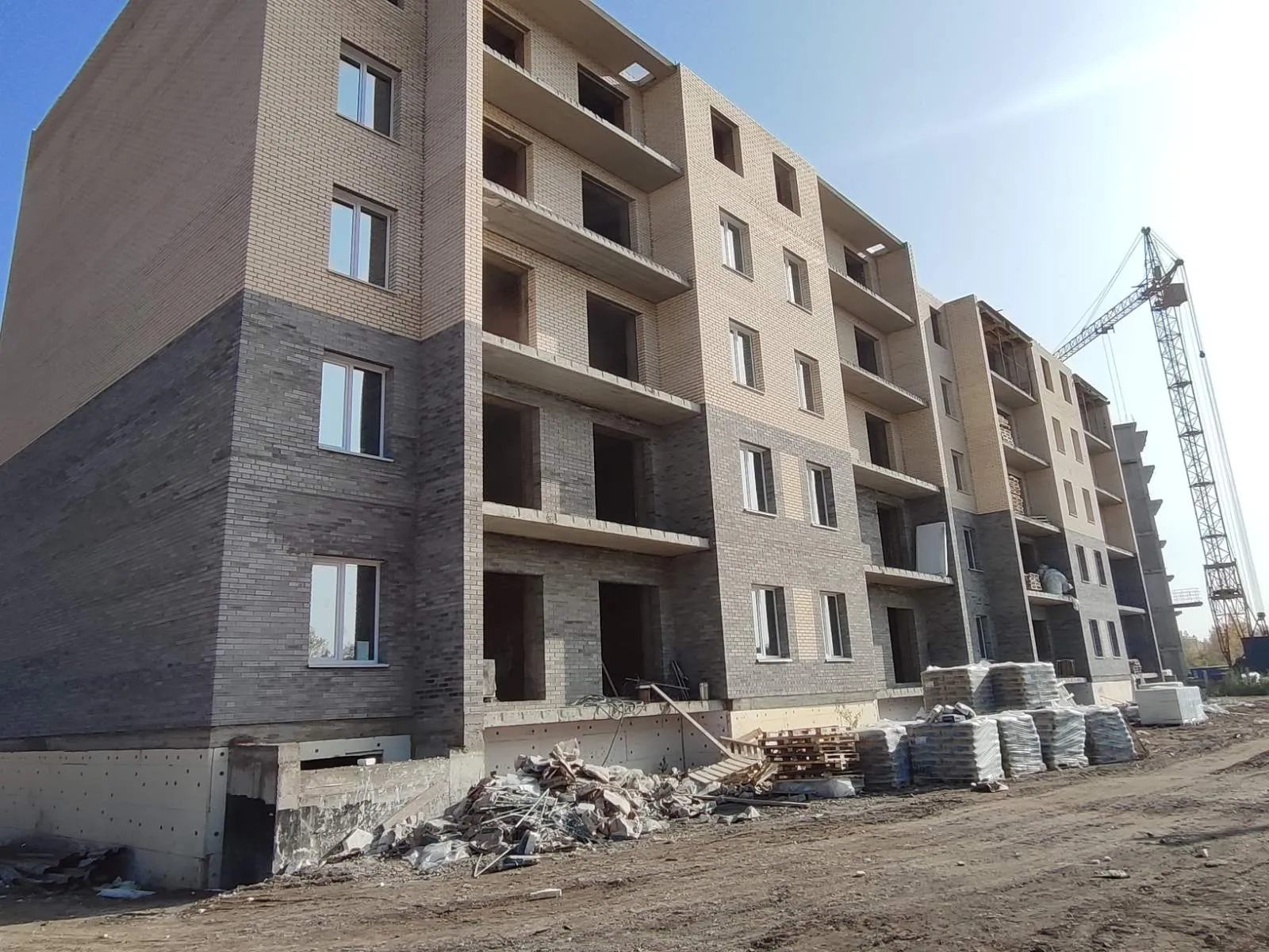 ЖК Крылья ход строительства