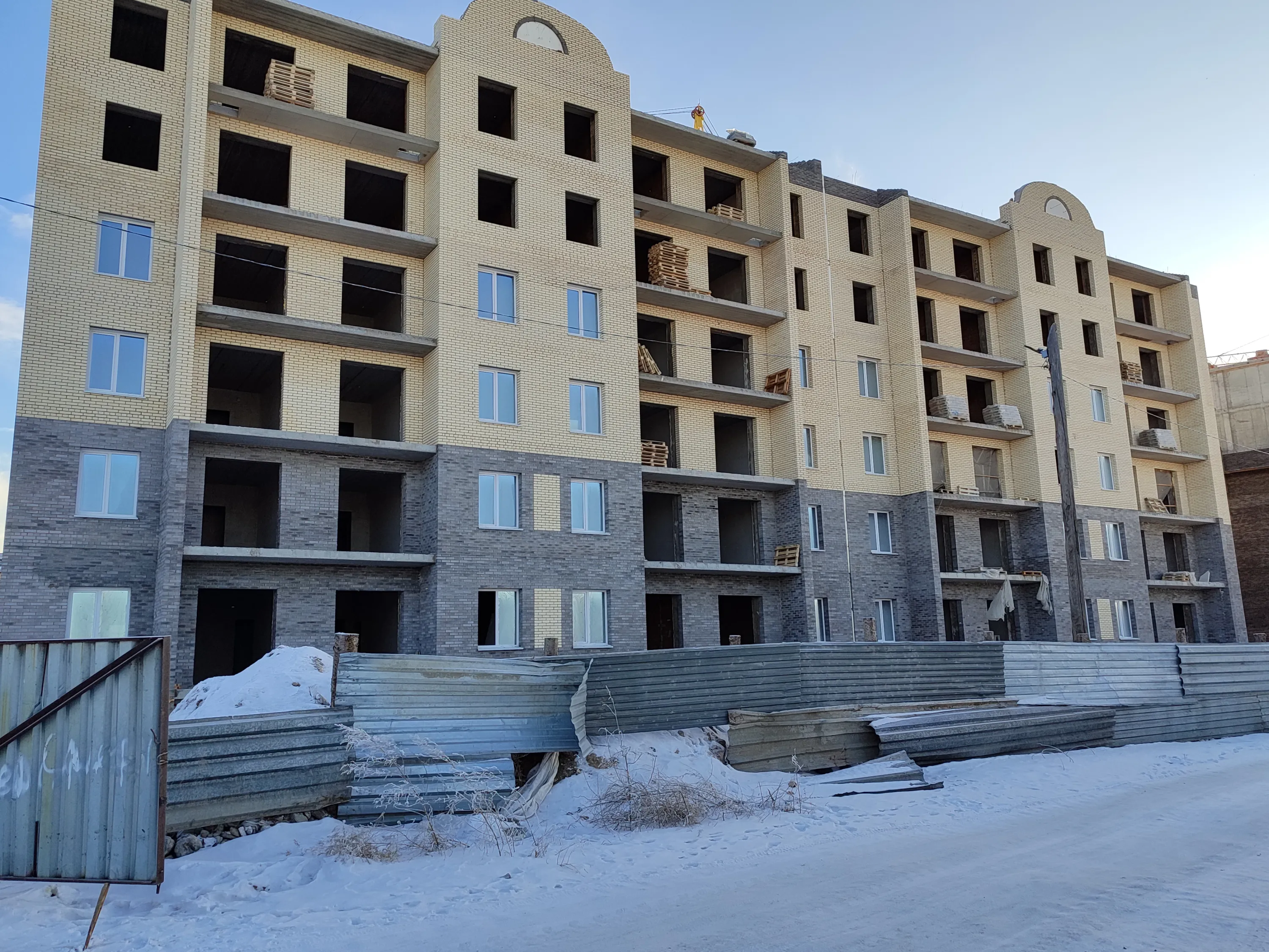 ЖК Крылья ход строительства