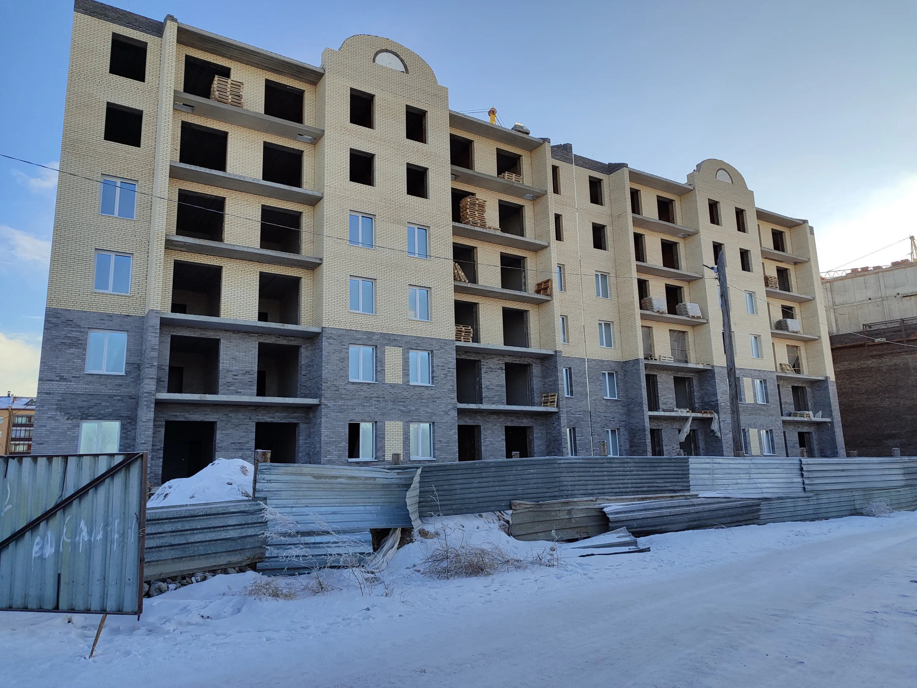 ЖК Крылья ход строительства