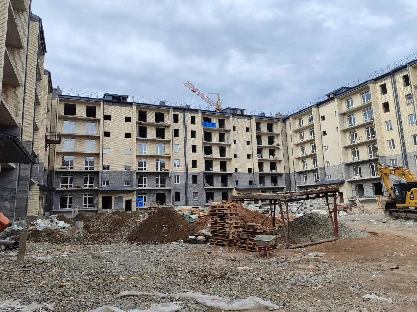 ЖК Крылья ход строительства