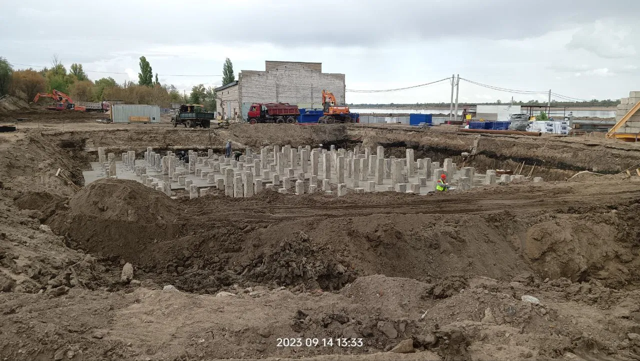 ЖК БЕРЕГ ВОЛГИ ход строительства