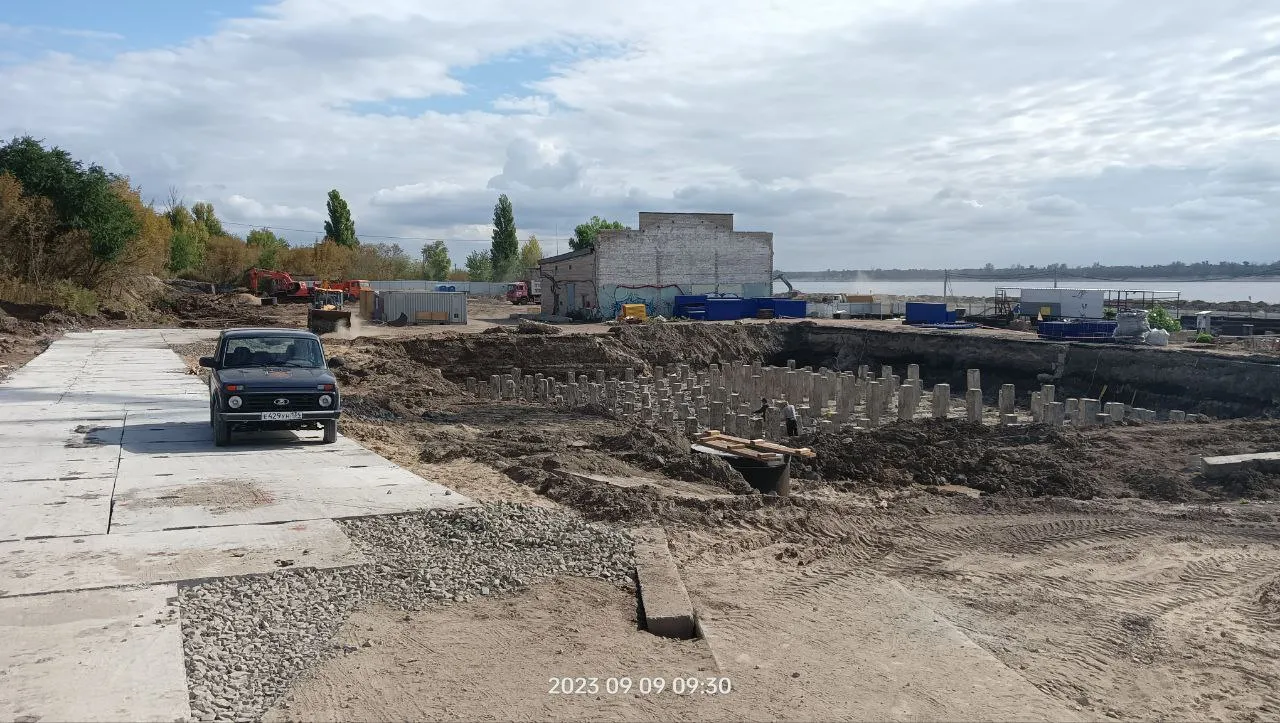 ЖК БЕРЕГ ВОЛГИ ход строительства