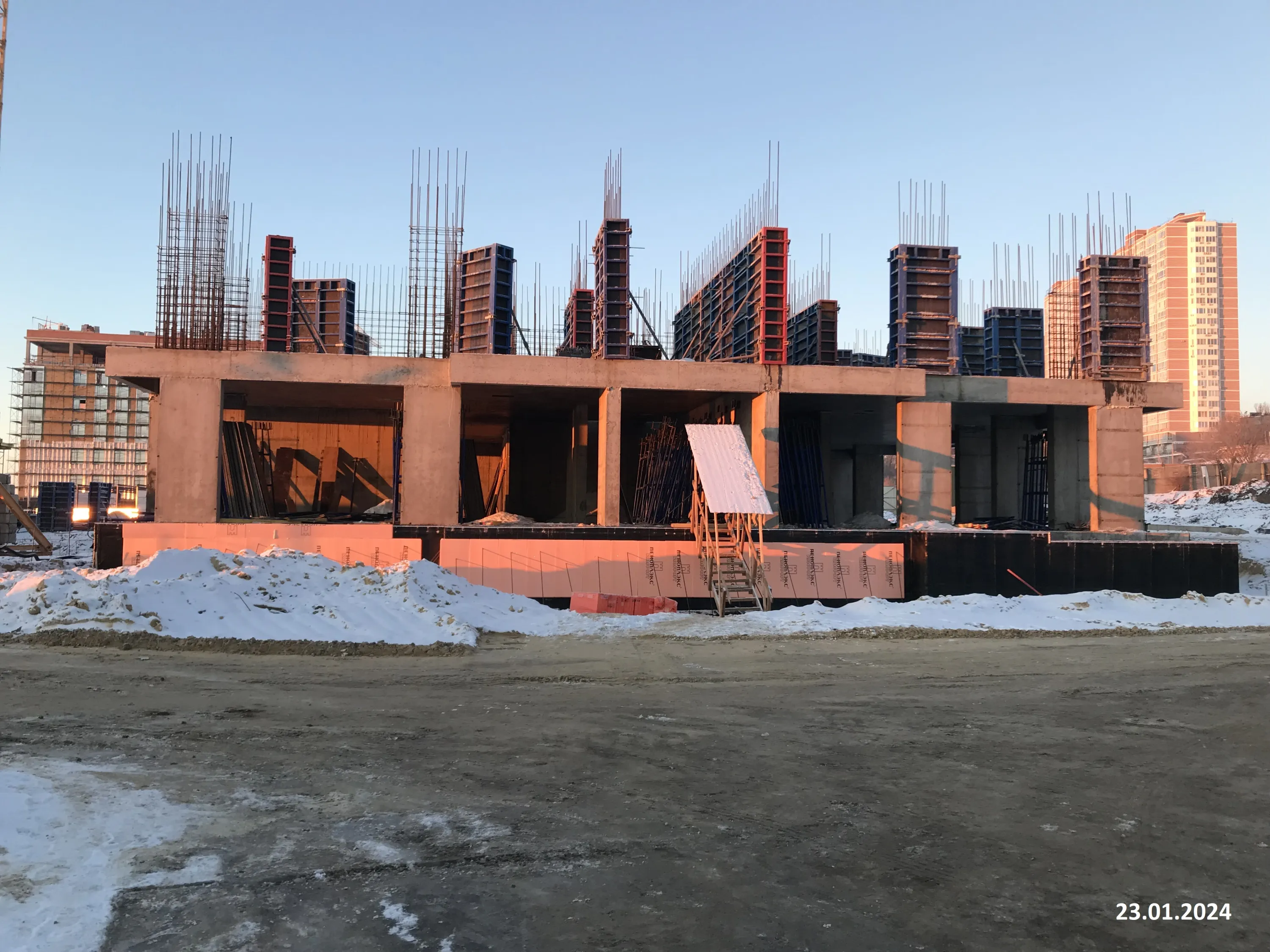 ЖК БЕРЕГ ВОЛГИ ход строительства