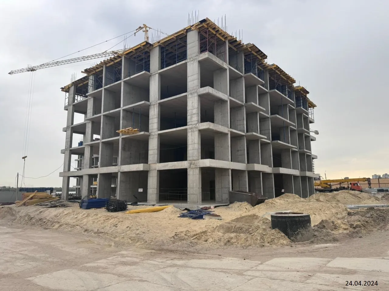 ЖК БЕРЕГ ВОЛГИ ход строительства