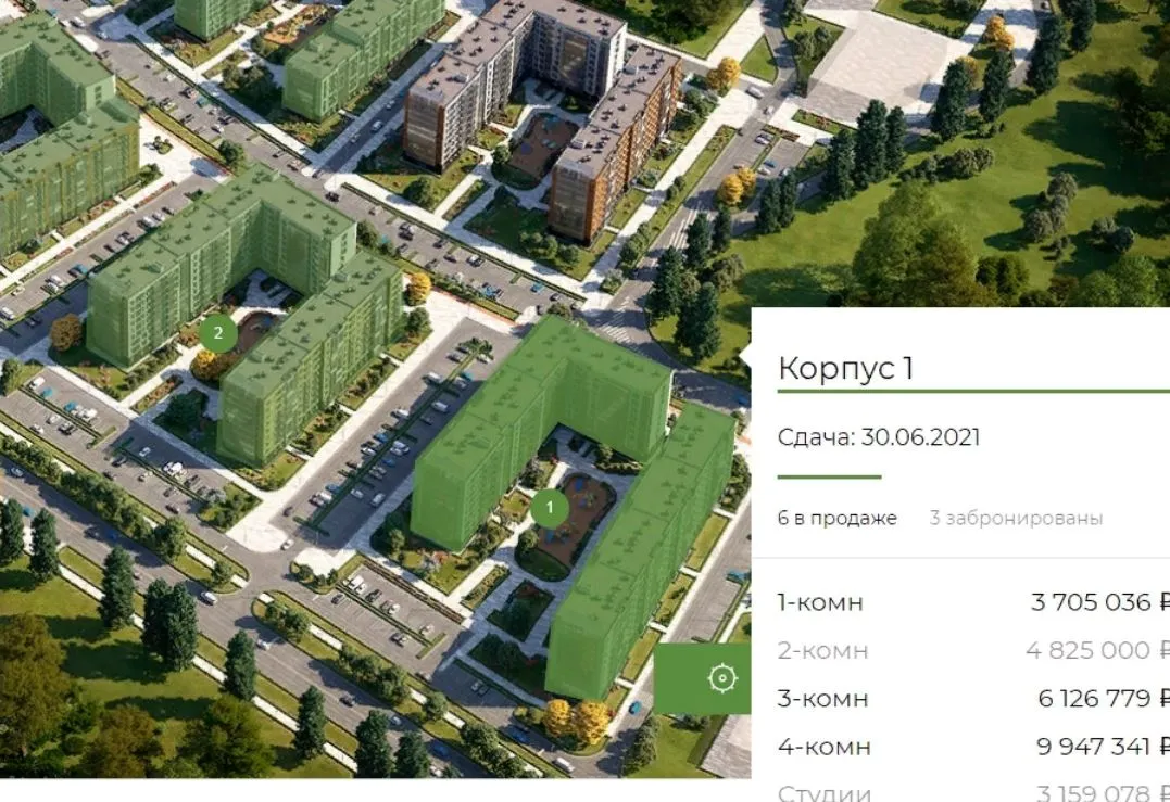 Фото ЖК Цветочные поляны
