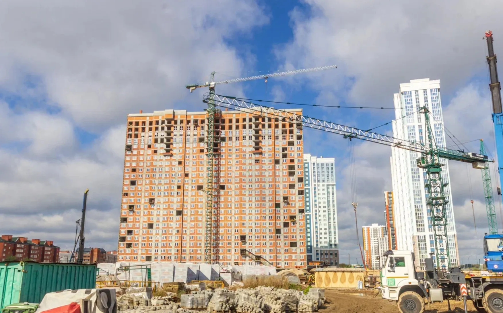 ЖК Еврокласс-3 ход строительства