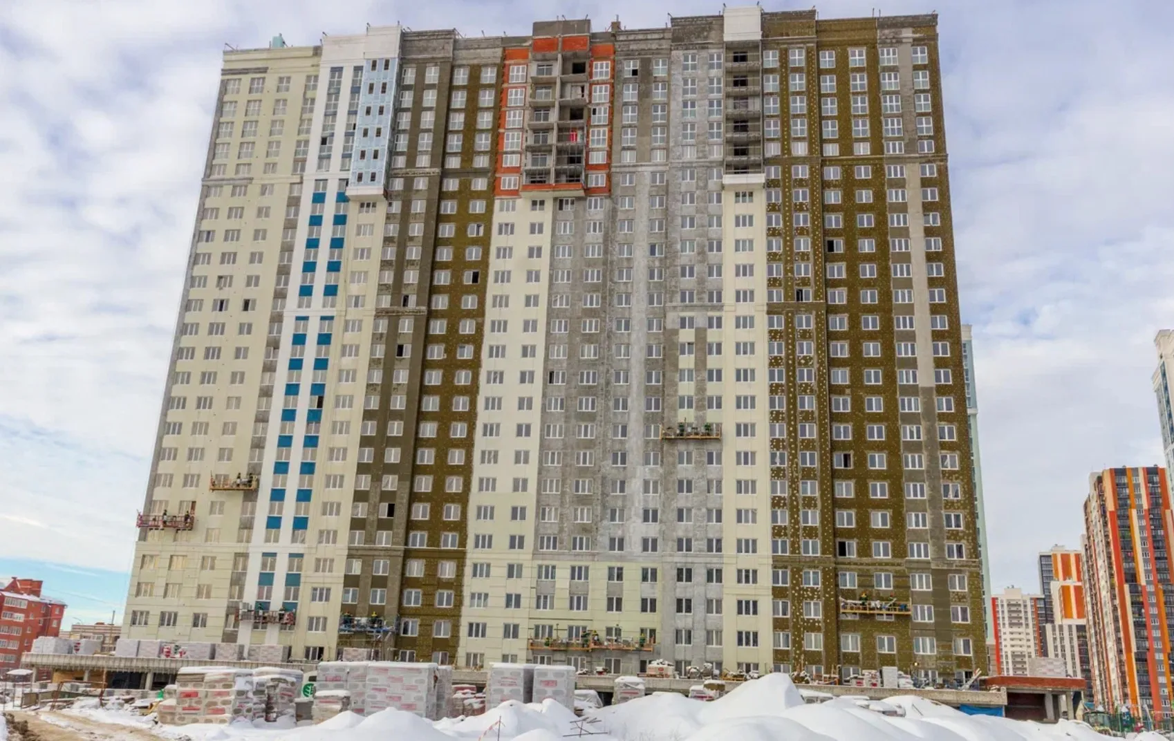 ЖК Еврокласс-3 ход строительства