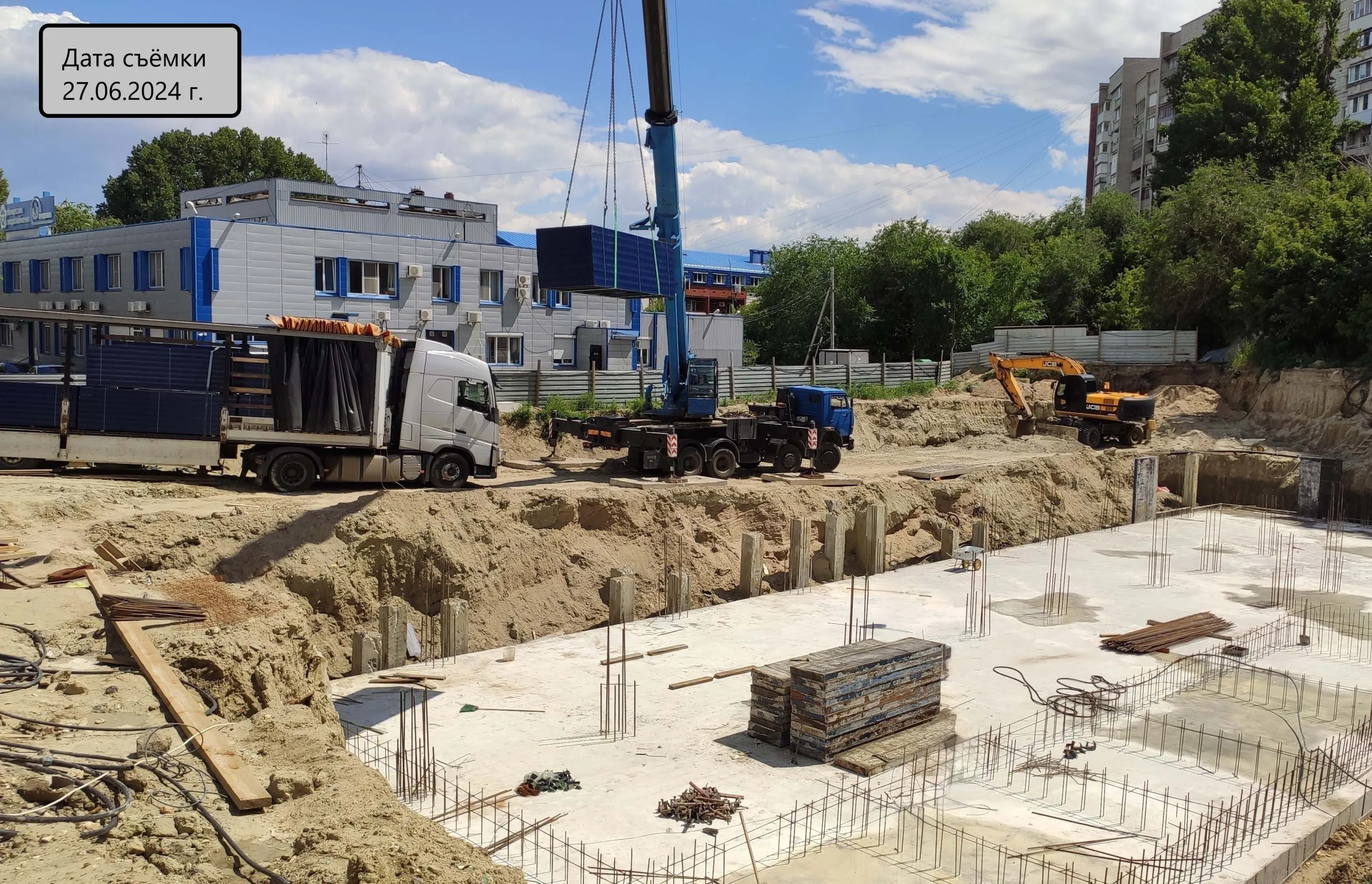 ЖК ОСНОВА ход строительства
