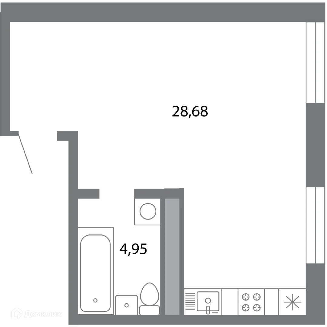 Фото квартиры в ЖК Солотчинский квартал