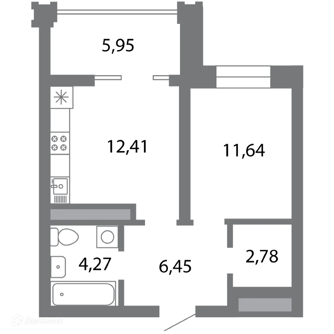 Фото квартиры в ЖК Солотчинский квартал