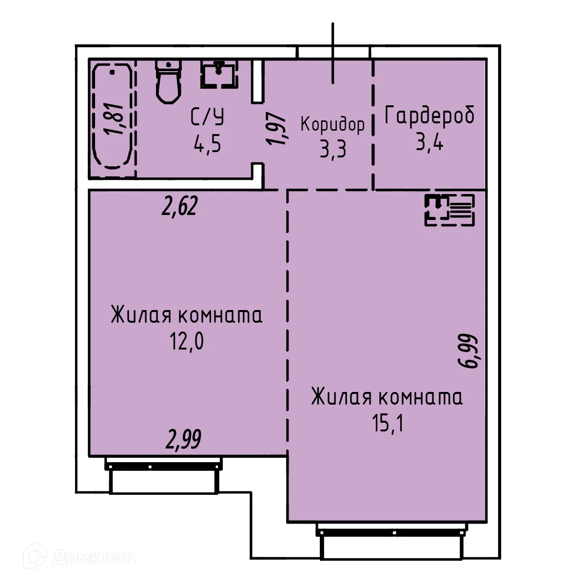 Фото квартиры в ЖК СТРИЖИ СИТИ