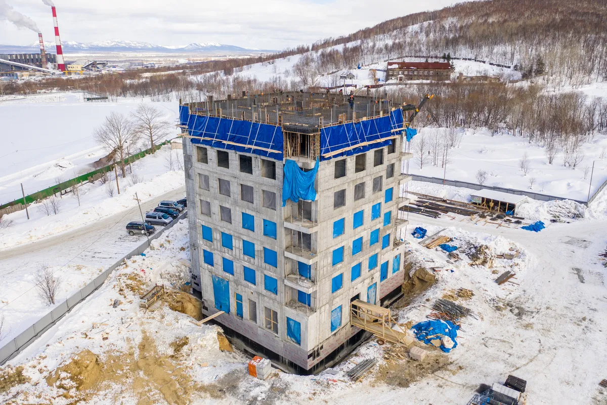 ЖК Уюн парк ход строительства