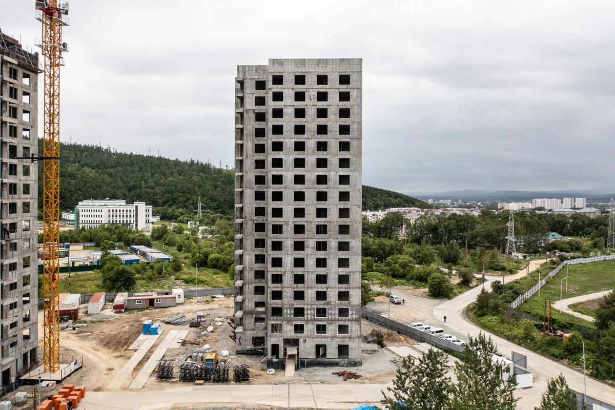 ЖК Уюн парк ход строительства