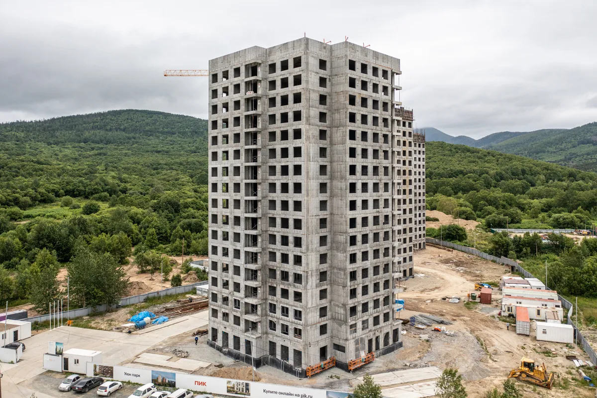 ЖК Уюн парк ход строительства