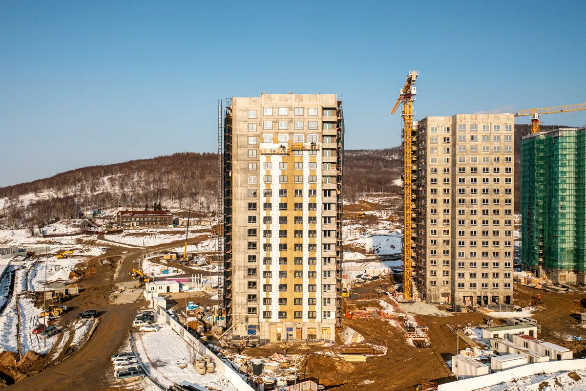 ЖК Уюн парк ход строительства