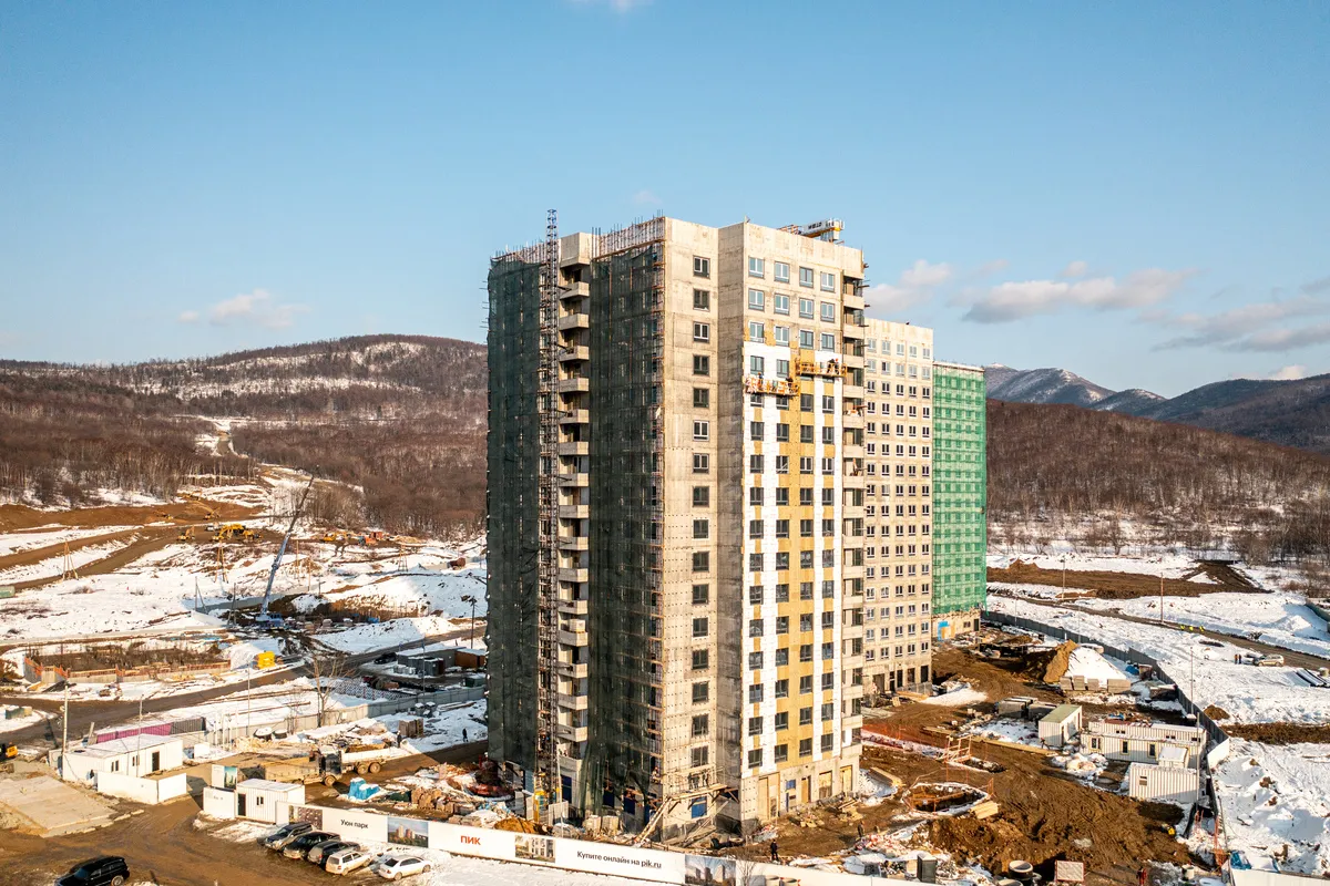 ЖК Уюн парк ход строительства