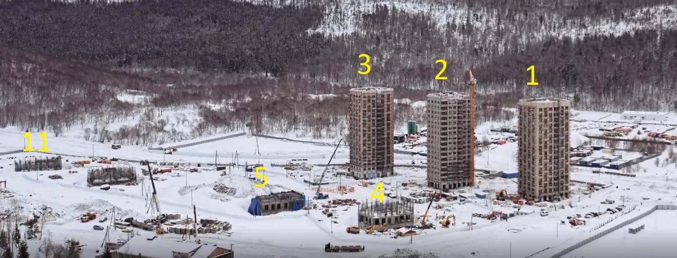 ЖК Уюн парк ход строительства