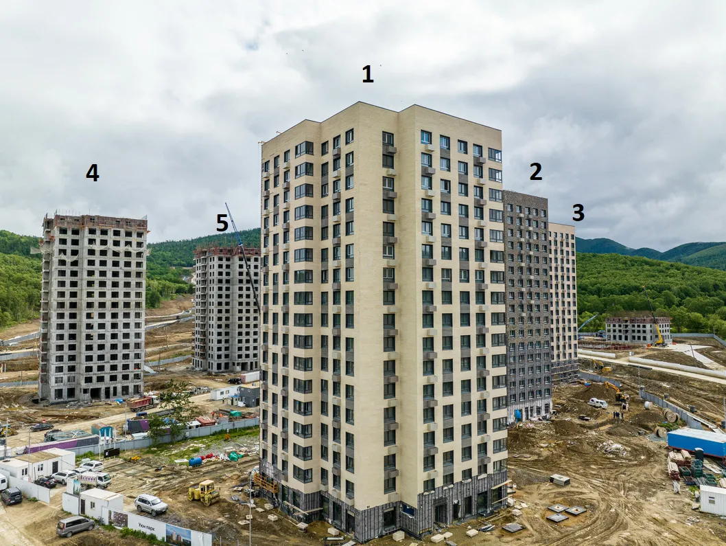 ЖК Уюн парк ход строительства