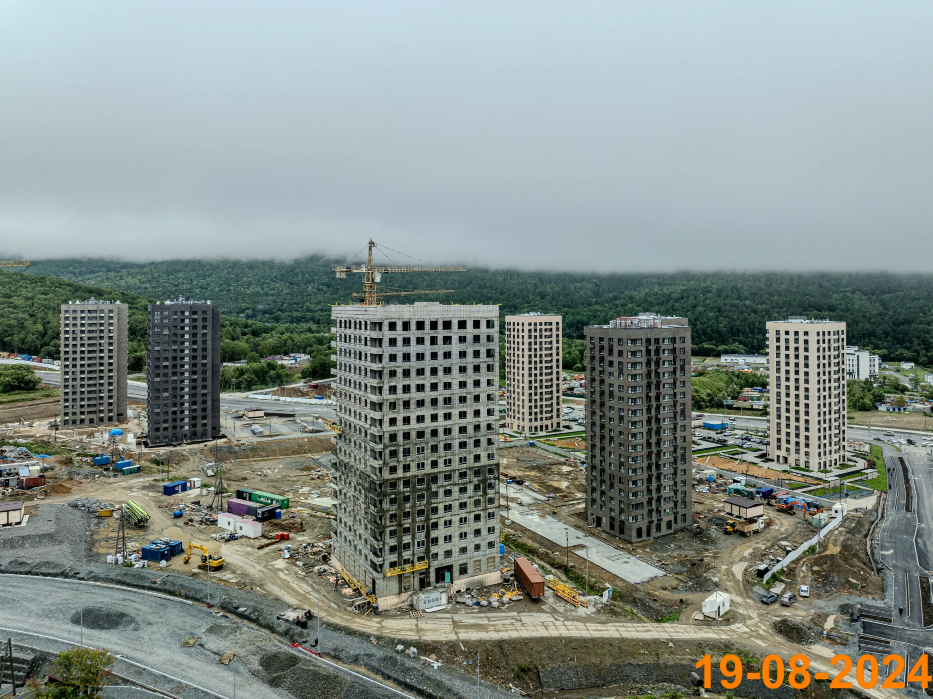 ЖК Уюн парк ход строительства